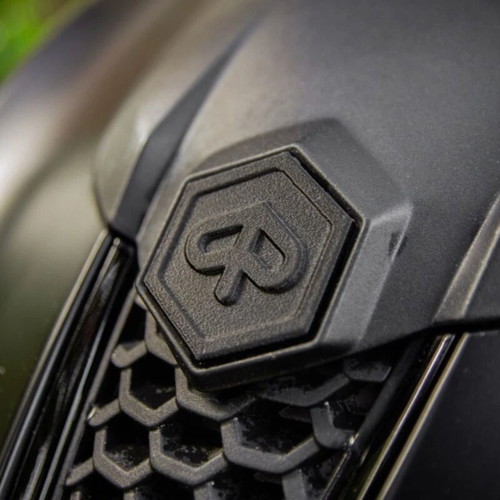 3D Printed Piaggio Badge Carbon Black for Beverly Medley MP3 new