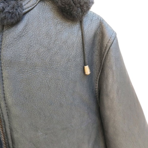 Milano vintage Italian leather jacket used, size M