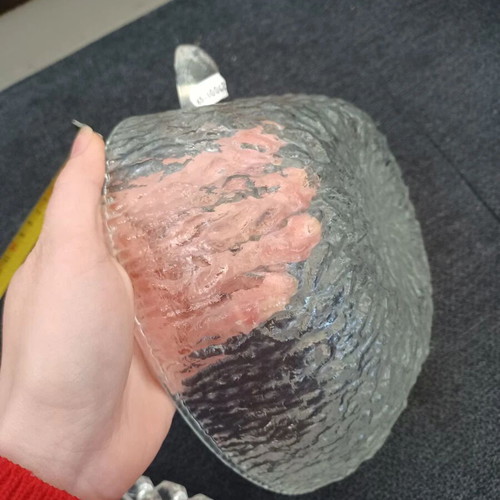 Vintage glass container in cherry shape, like new