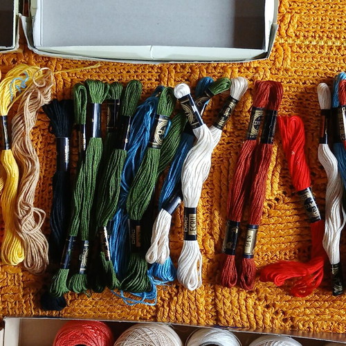 Mouline Special Embroidery Threads Pack with DMC Number 80 and 8