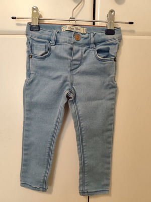 Zara baby girl τζιν κολάν μεταχειρισμένο για 12-18 μηνών