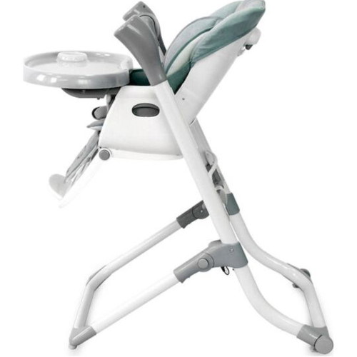 Lorelli Ventura 2 in 1 high chair and baby rocker green frosty, like new