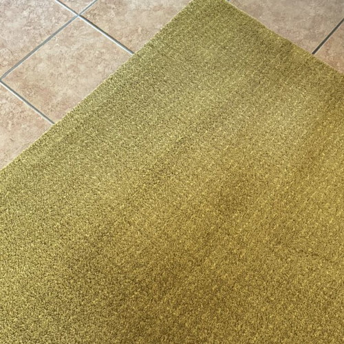 IKEA yellow medium rug