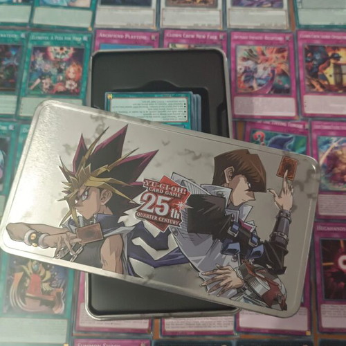 Yu-Gi-Oh! Metal Box with 100 Cards Like New