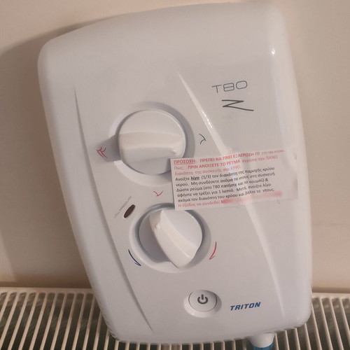 Branded instant water heater new with 2-year warranty