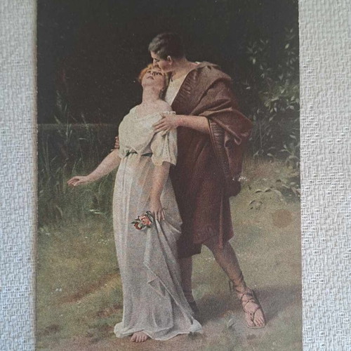 Collectible postcards used, pack of 7, circa 1910
