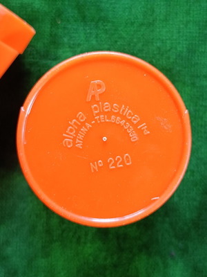 Plastic cups with lids