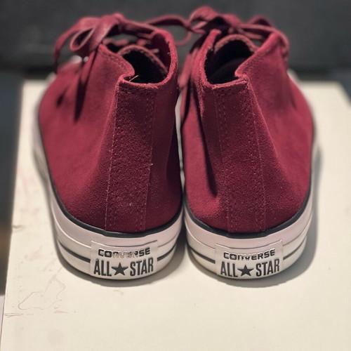 Converse All Star Mid burgundy new, suede leather