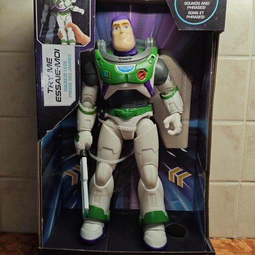 Buzz Lightyear Laser Blade action figure like new
