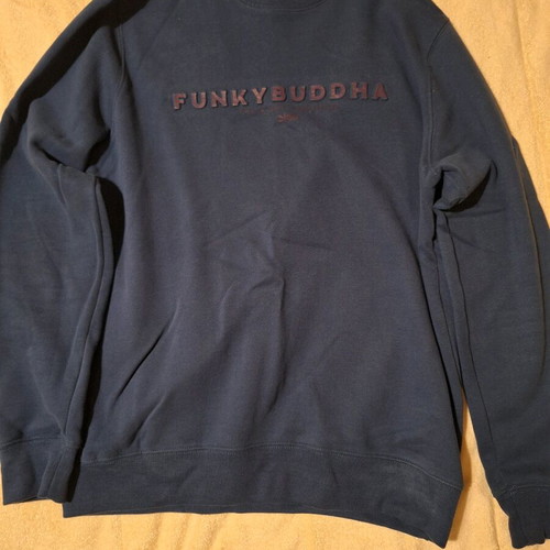 Funky Buddha men's sweatshirt blue like new size L