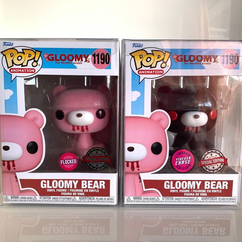 Funko POP! Gloomy Bear Flocked and Chase-Limited Edition Pack of 2