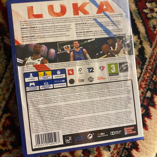 NBA 2k22 PS4 μεταχειρισμένο με εξώφυλλο Luka Doncic