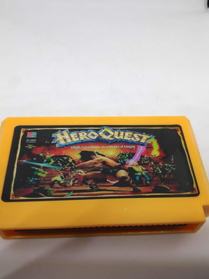 HeroQuest NES κασέτα παιχνιδιού σαν καινούργιο, κλασική περιπέτεια