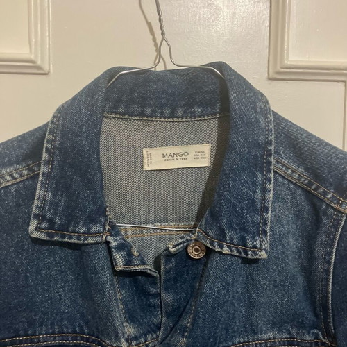 Mango denim jacket like new, blue, size XS