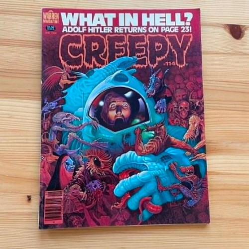 Creepy Scifi/Horror κόμικ #114 σαν καινούργιο