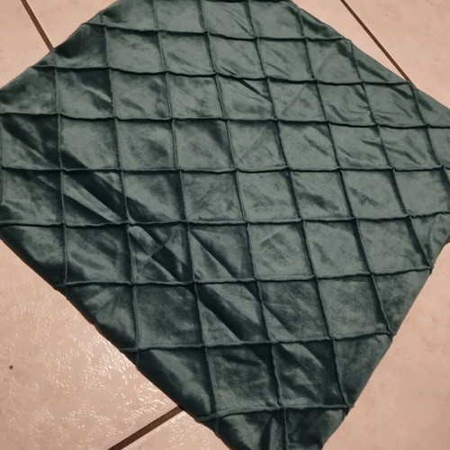 Decorative pillow cases used petrol 45×45