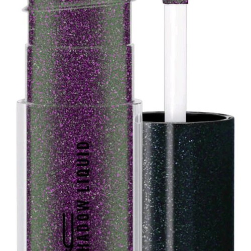 Mac liquid eyeshadow with glitter in purple shade new