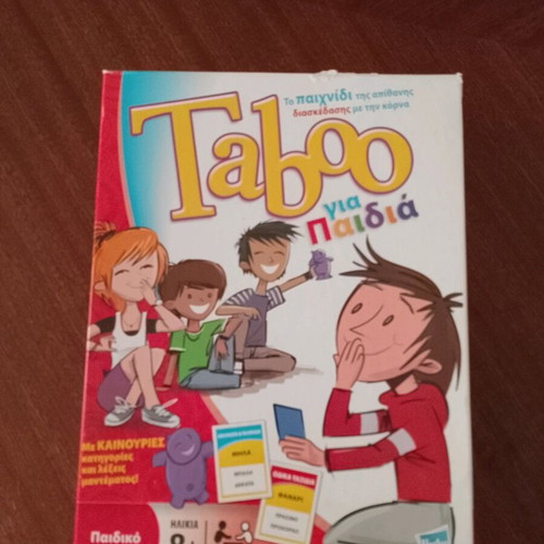 Taboo for children used, complete