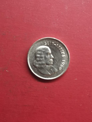 South Africa 5 Cents Coin 1969 like new