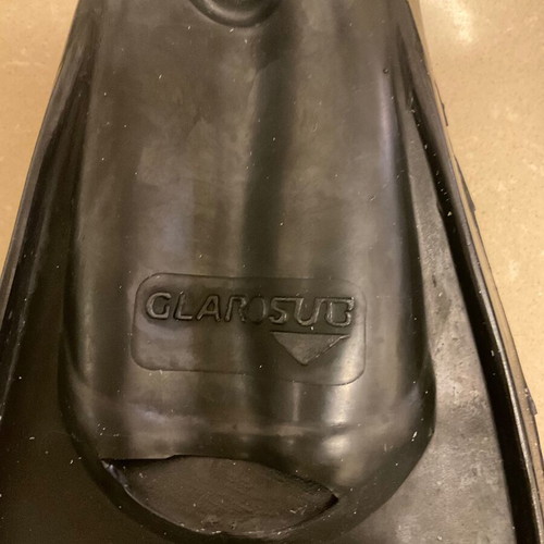 Glarosub Riva kids fins like new, size 34-36