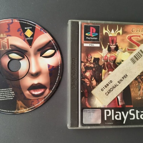 Cardinal Syn παιχνίδι PlayStation 1 μεταχειρισμένο, λειτουργεί κανονικά