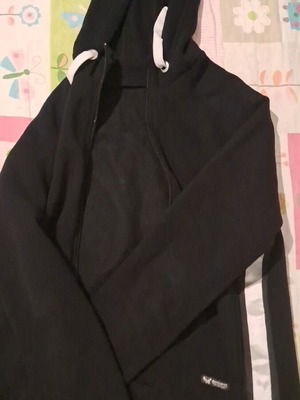 Olympic Challenger jacket like new, one size, black and white