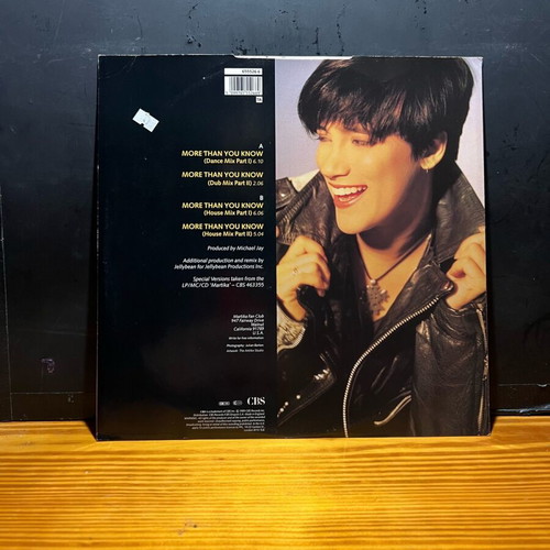Martika More Than You Know vinyl used, electronic