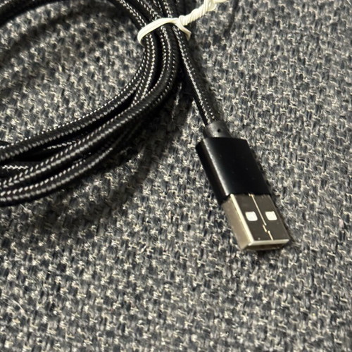 Fabric charging cable 3-in-1 1m new, USB to Lightning, Type-C, Micro-USB for iPhone and Android