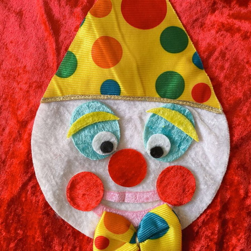 Clown carnival costume like new up to 18 months