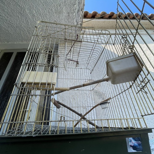 Cockatiel birdcage used, medium size
