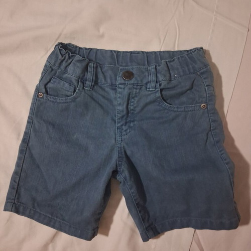 Mexx Fashion girls denim shorts like new, petrol color, 3-4 years