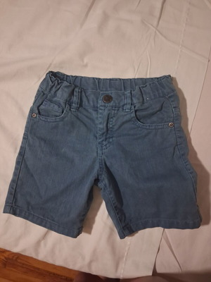 Mexx Fashion girls denim shorts like new, petrol color, 3-4 years