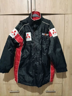 Vintage Mitsubishi Ralliart Team Parka σαν καινούργιο, ιταλικός σχεδιασμός Lotto, μέγεθος Medium