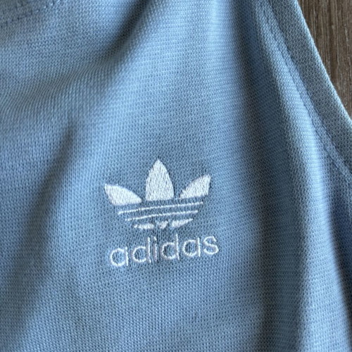 Adidas Originals Adicolor Classics racerback dress sky blue size S