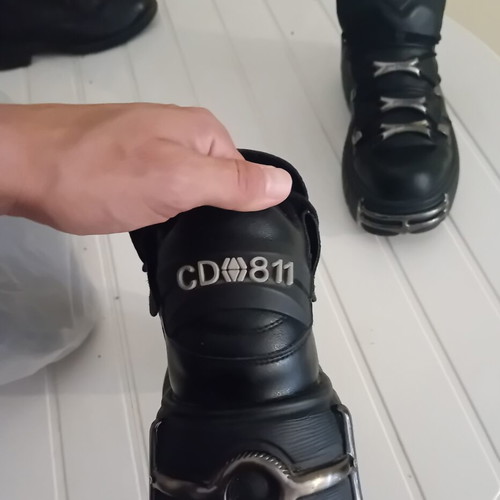 New Rock platform boots unisex size 40 like new, black