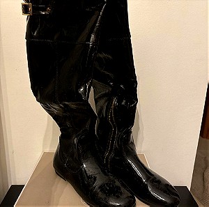 Ψηλές μαύρες μπότες μέγεθος 36