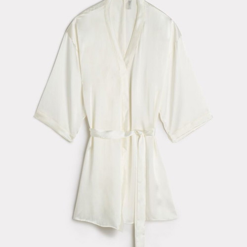 Intimissimi bridal silk kimono robe size M/L