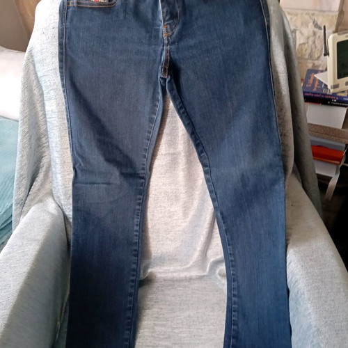 Diesel straight-leg jeans like new, size M 38 10, blue