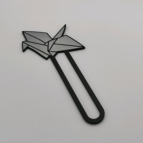 Origami bookmark new, 3D printed