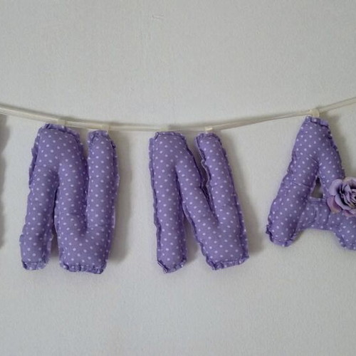 Baby fabric banner new, customizable color and design