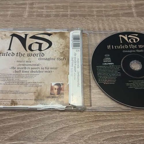 Nas feat. Lauryn Hill If I Ruled The World CD single used