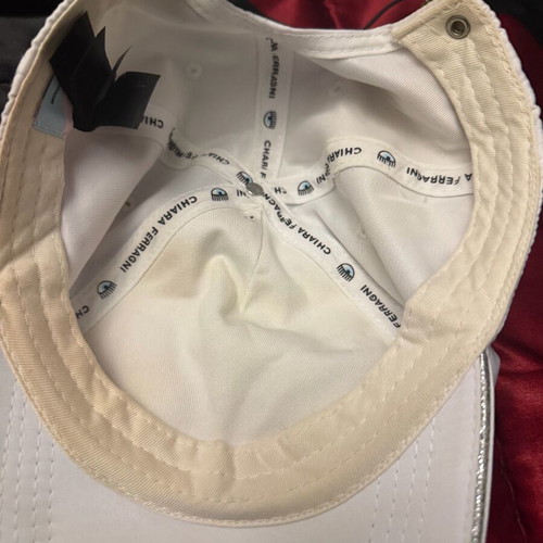 Chiara Ferragni hat used, white, size M