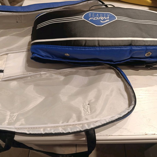 Slimming massage device used for thighs and hips with case