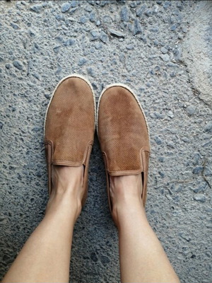 Migato men's espadrilles like new, brown, size 40