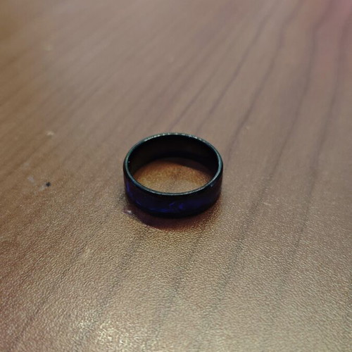 Men's ring dark blue size 12 like new