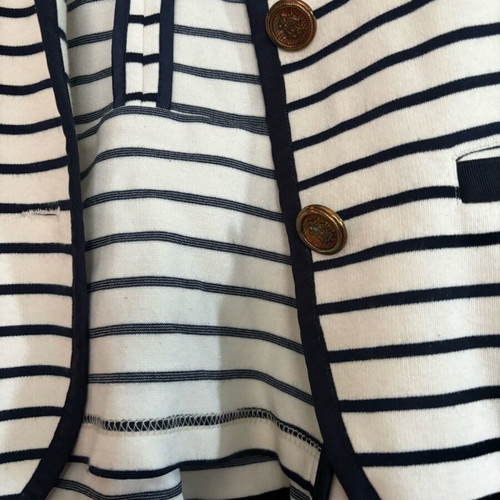 Jacket new, white and blue, size S 36 8