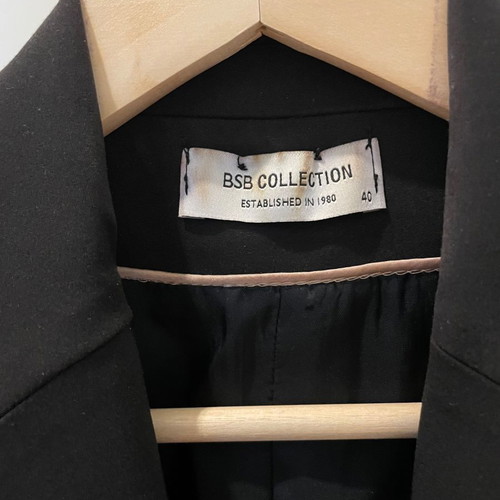 BSB jacket used, black, size 40 (S)