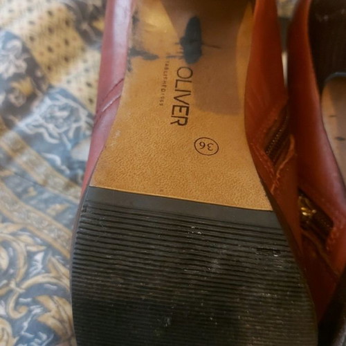 Sir Oliver ankle boots used size 36 burgundy