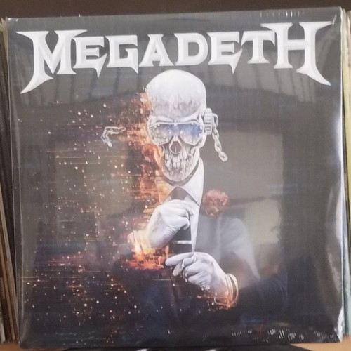 Megadeth Megadeth 2LP περιορισμένης έκδοσης κρυστάλλινο μαύρο και μπλε splatter βινύλιο καινούργιο