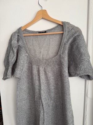 Sisley wool dress used, gray, size M
